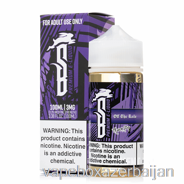 Vape Smoke Off The Rails - Suicide Bunny - 100mL 3mg